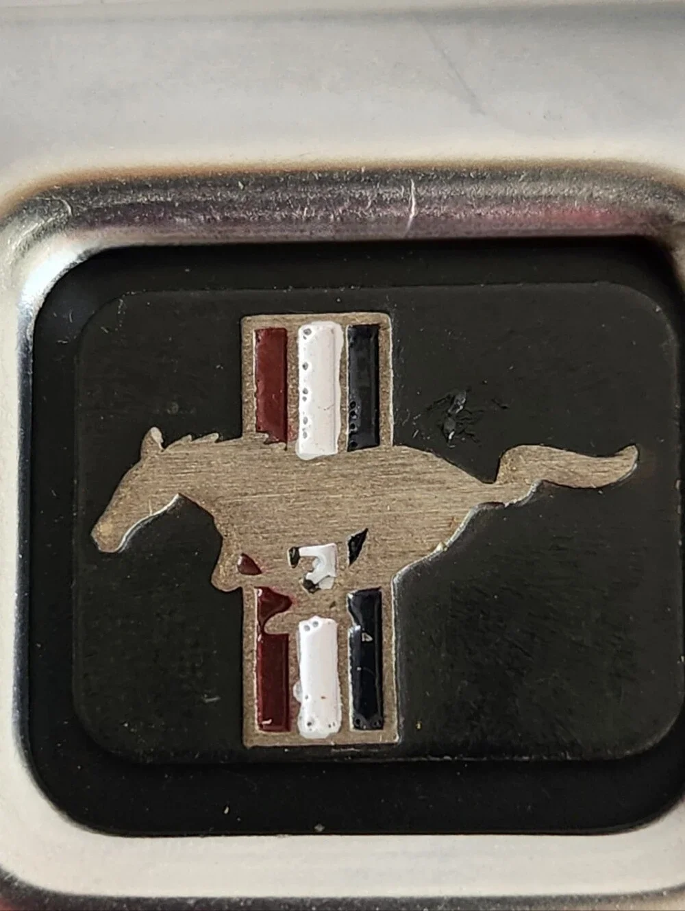Buckle Down Ford Mustang Seatbelt Belt California Bear Adjustable 28